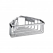 Chrome Wire corner shelf Wire corner shelf, easy to be dismounted and cleaned.