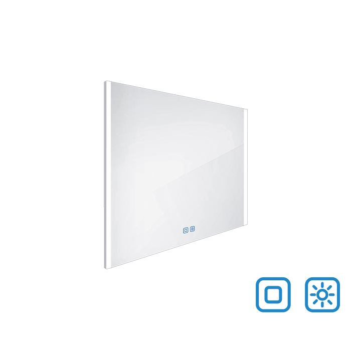 LED zrcadlo 80 x 70, dotykový senzor