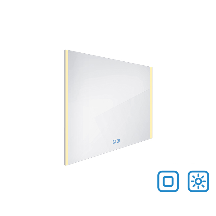 LED zrcadlo 80 x 70, dotykový senzor