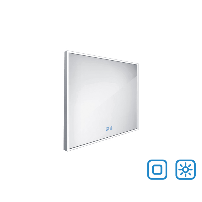 LED zrcadlo 80 x 70, dotykový senzor