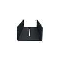 Black shower shelf