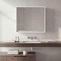 White LED backlit mirror cabinet 1200.