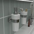 Soap dispenser, plastic pump