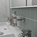 Soap dispenser, plastic pump