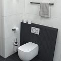 Bathroom Set - Toilet Brush and Paper Holder