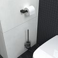 Bathroom Set - Toilet Brush and Paper Holder