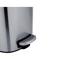 Dust bin, stainless steel brushed