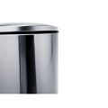 Dust bin, stainless steel brushed