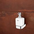 Soap dispenser, brass pump