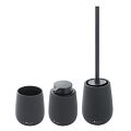 Soap dispenser, toothbrush cup, toilet brush holder