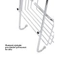 Hanging wire shelf 3 tier CHROME