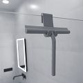 Shower wiper with holder