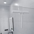 Shower wiper with holder