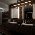 LED zrcadlo 40 x 60, dotykový senzor