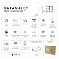 LED mirror 40 x 60, touch sensor