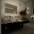 LED  mirror 800x700