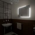 LED  mirror 600x800