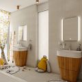 LED mirror 500x700 with two touch sensor