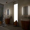 LED mirror 500x700 with two touch sensor