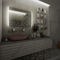 LED  mirror 800x700