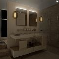LED zrcadlo 500x700