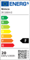 Bílé LED zrcadlo pr. 60, dotykový senzor