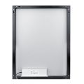 Black LED mirror 600x800 with two touch sensor