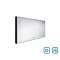 Black LED mirror 1200x700 with two touch sensor