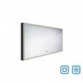 Black LED mirror 1200x700 with two touch sensor