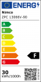 Černé LED zrcadlo 600x600 s dotykovým senzorem