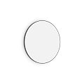 BLACK ROUND LED mirror dia. 600
