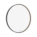 BLACK ROUND LED mirror dia. 900 with two touch sensor