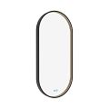 BLACK LED mirror 450x900 with two touch sensor