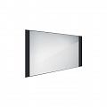 Black LED mirror 1200x650