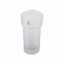 Spare container Soap dispenser container made of satin glass for KIBO, UNIX, PALLAS ATHÉNA and BORMO series, 250 ml.