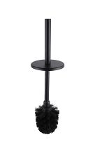 Black Replacement toilet brush for UNC 13094E-90 Replacement toilet brush. Black plastic bristles. Stainless steel brush handle.