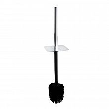 Chrome Toilet brush Toilet brush with angular cover for KIBO series.