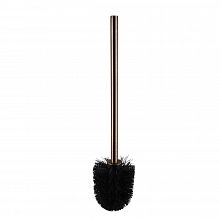 Antique brass Toilet brush Spare toilet brush holder LADA. Handle with antique brass surface finish.
