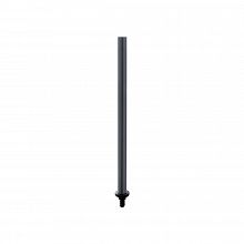 Black Tabo brush top handle The upper handle of the toilet brush is matte black. Stainless steel.