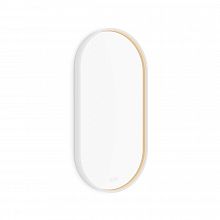 Bílé LED zrcadlo 400x800 se dvěma dotykovými senzory