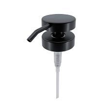 Black Abu, Timo spare pump Replacement soap pump for the Abu, Timo  series. Plastic black matte.