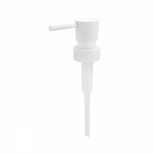 White Spare pump Soap dispenser pump. White matte.