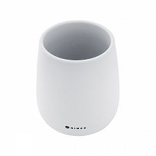 White Spare container Ceramic dispenser container, 425 ml.