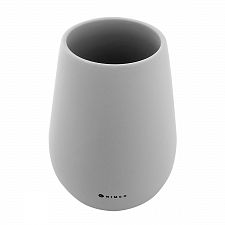 Grey Toilet brush container Spare container for toilet brush made of ceramics for TABO series.