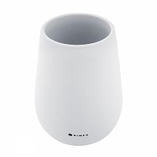 White Toilet brush container Spare container for toilet brush made of ceramics for TABO series.