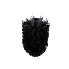 Black Akaya toilet brush, bristles black Toilet brush, black bristles.