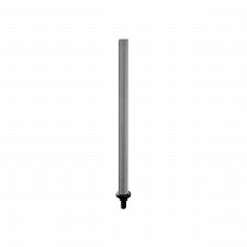 Tabo brush top handle The upper handle of the toilet brush dark gray matte. Stainless steel.