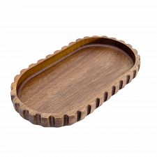 Tray Tray. Acacia wood, FSC certified.