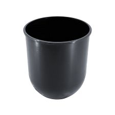 Black Akaya toilet brush, inner cup plastic black Toilet brush, inner cup plastic black.