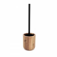 Toilet brush Toilet brush, black brush head. Acacia wood, FSC certified.